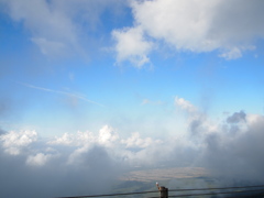雲の上