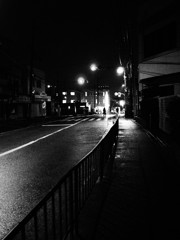 雨の帰り道