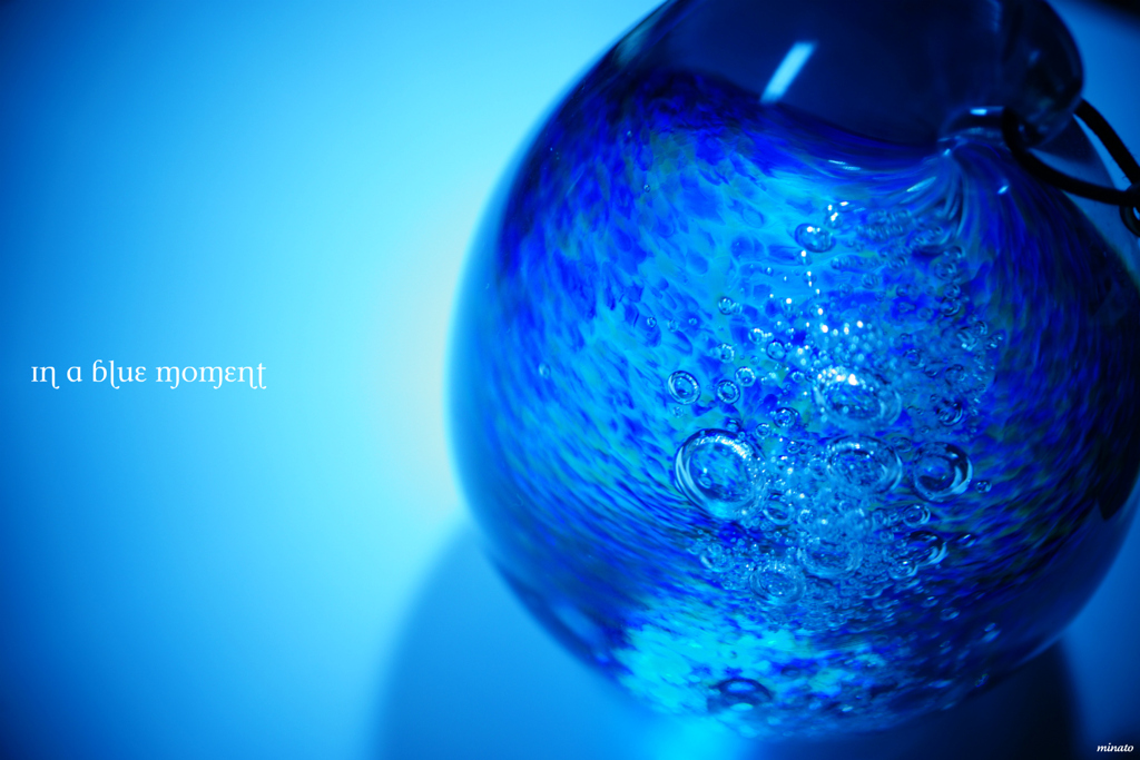 in a blue moment