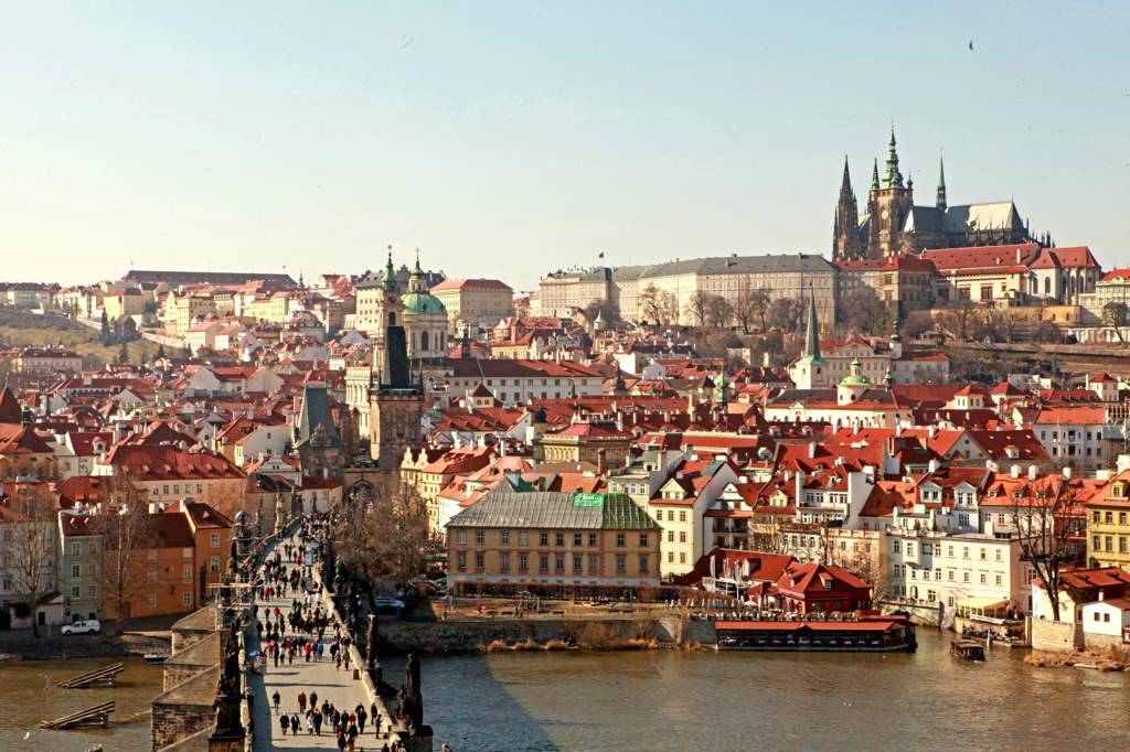 Karlův most 03 【& Pražský hrad】