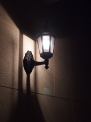 真夜中ライティング