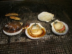 ホタテ焼き