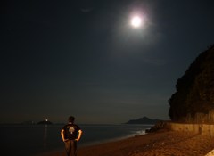 沼隈の夏夜