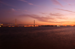 海芝浦から見る夕景