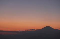 夕暮れ
