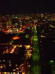 千葉ポートタワーにて