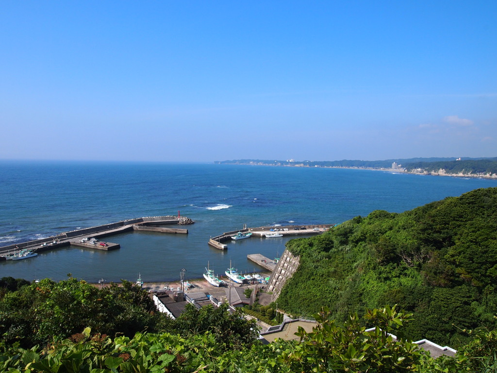 御宿にて