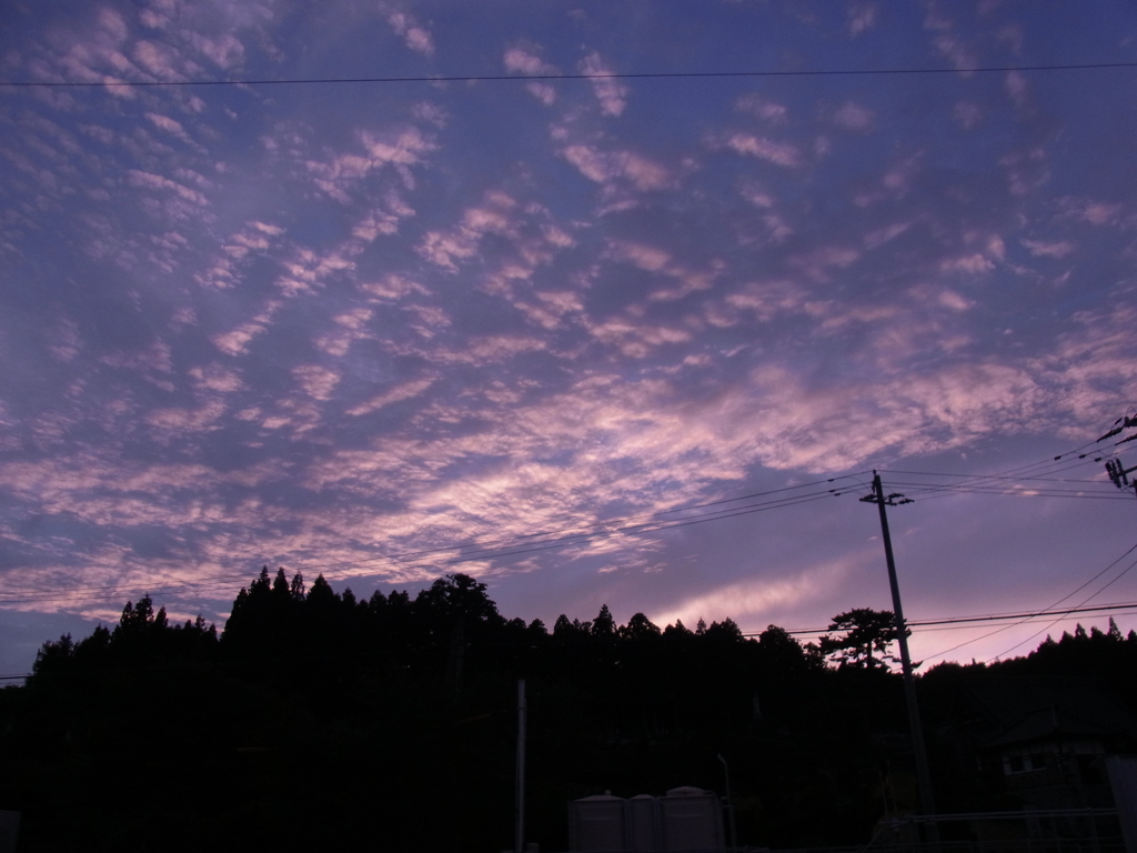 夕焼け雲