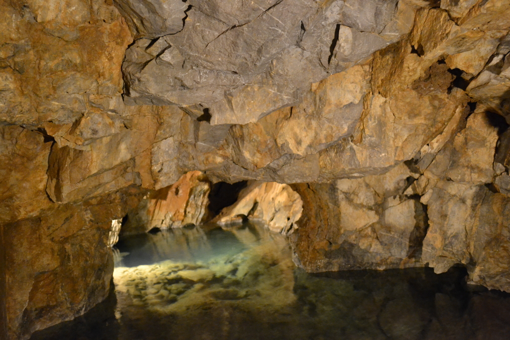 洞窟のオアシス
