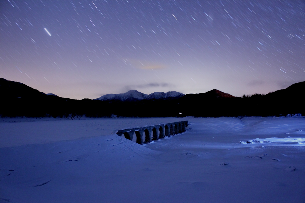 星降鉄道　タウシュベツ