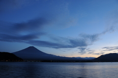 富士山夕景
