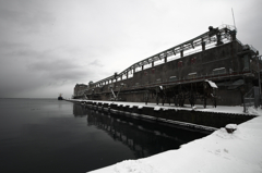 小樽港の倉庫