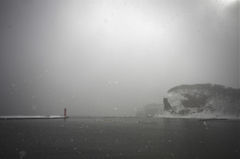 高島漁港の灯台