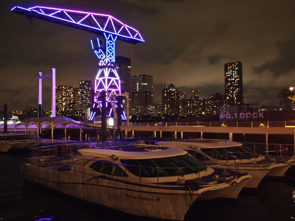 ららぽーと豊洲 No.2 Dock 夜景