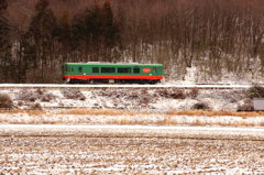 雪の真岡鉄道