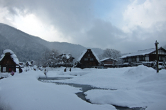 雪の晴れ間