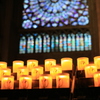 ステンドグラス、ろうそく①