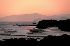 英虞湾の情景 / 登茂山公園より