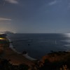 月夜の渥美半島、伊良湖岬