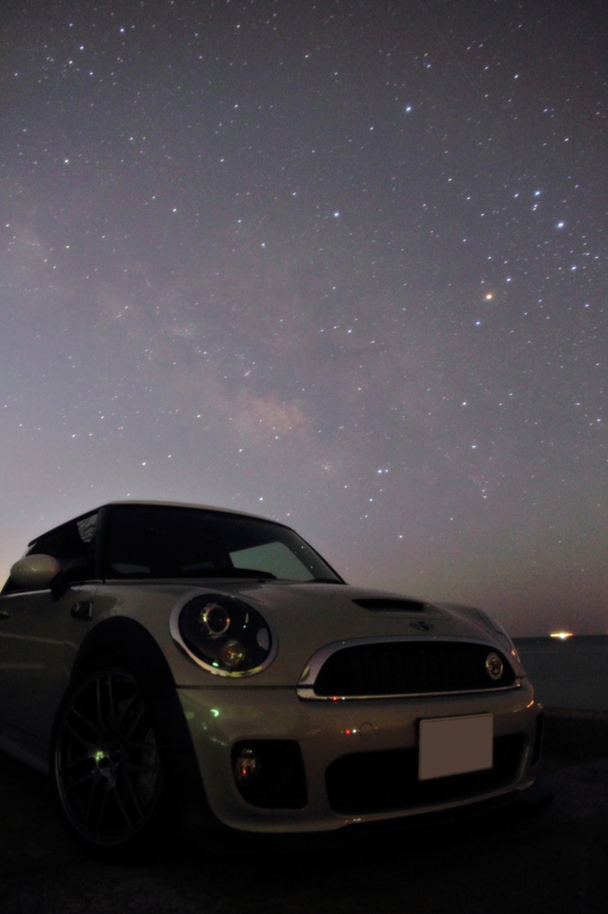 With a flow of the Milky Way... 