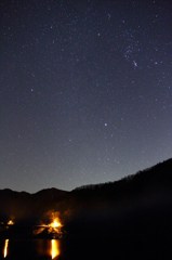 Large triangle of winter