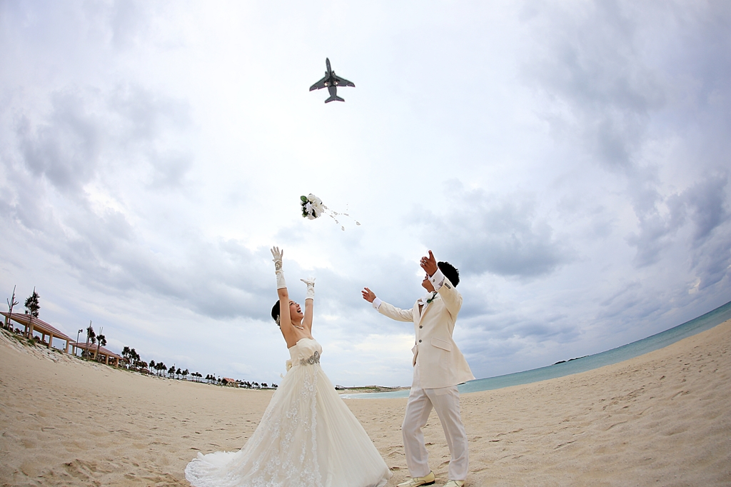 okinawa wedding photo