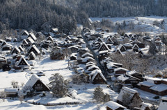 雪の白川郷