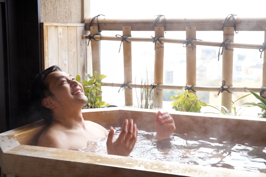 社員旅行にて
