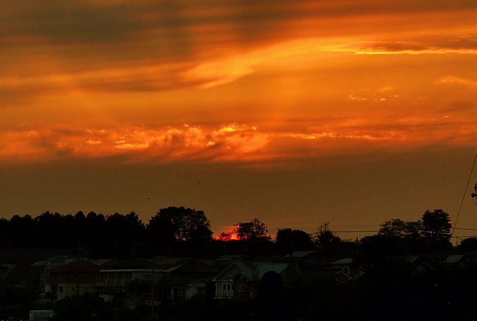 夕焼け空