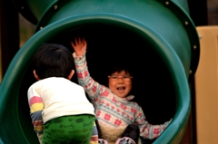 Smile face in circle #3
