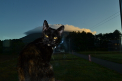 羊蹄山にて・・・