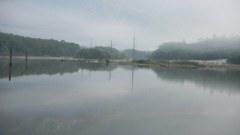 水面に映る風景