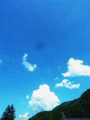 不意に撮った空