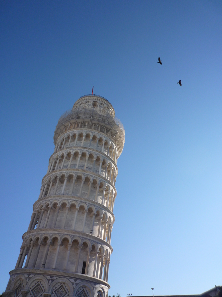 the Leaning Tower of Pisa