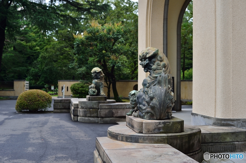 阿吽の呼吸でパチリ！