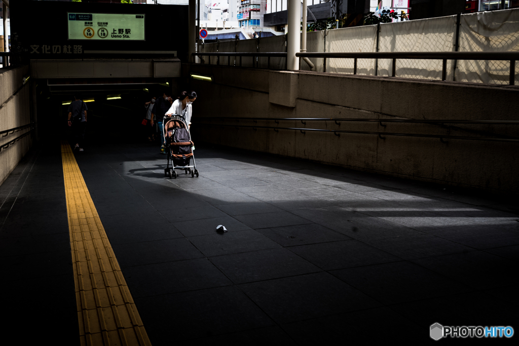 上野駅へ