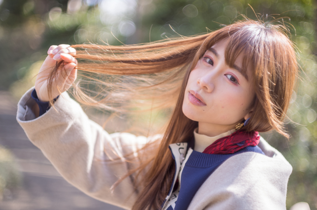 暖かなベンチで3