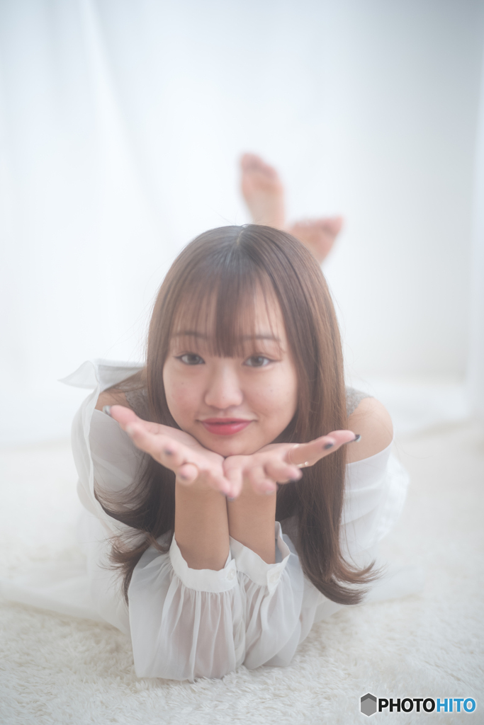 頬杖