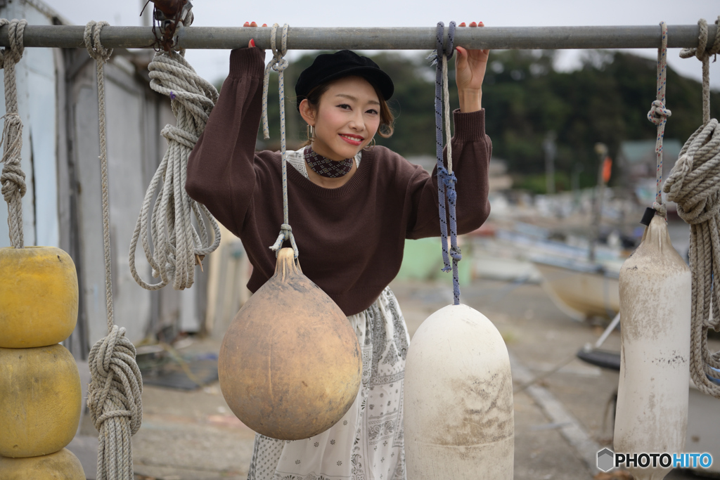 江奈湾にて3