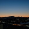 多摩川方面の夕焼け
