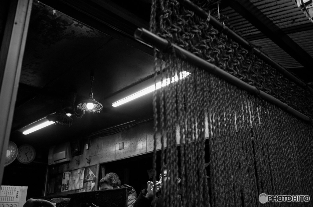 想い出横丁のシャンデリア