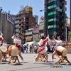 華やかな太鼓に誘われ