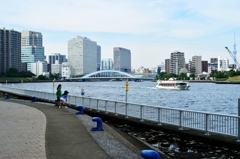 大川端からの眺め