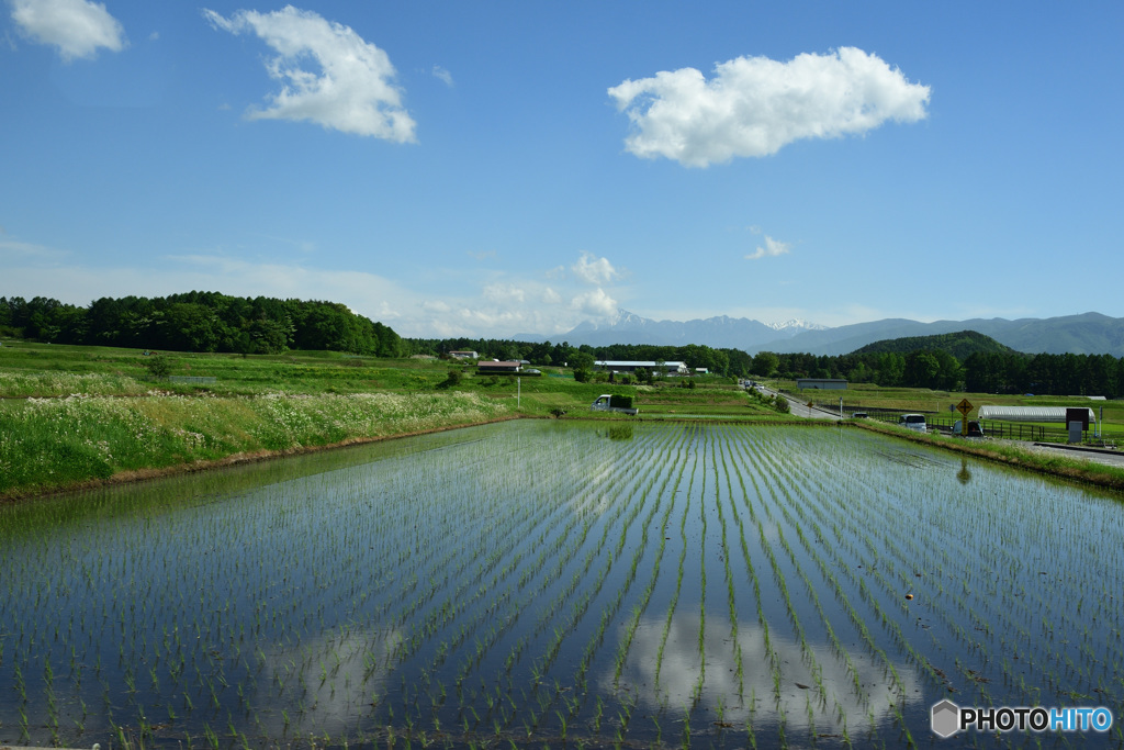 作業後の静けさ