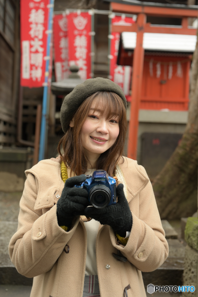 カメラ女子