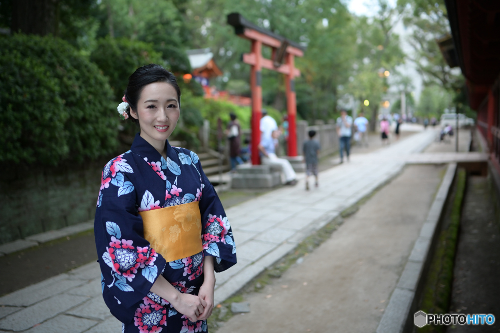 浴衣でお祭り3