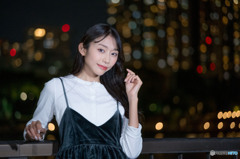 マンションの灯