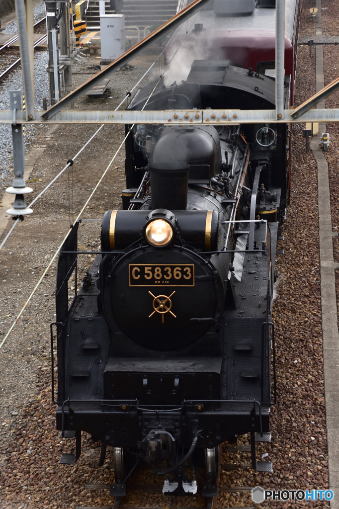 武川駅にて