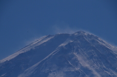 河口湖から