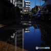 雨上りは迂回